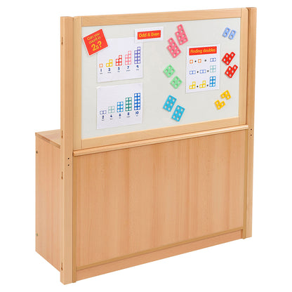 Kebrico Room Scene 3 Bay A4 9 Deep Clear Tray Unit With Cork/Drywipe Divider 139733.2 98275 3