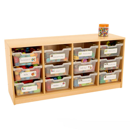 Kebrico Room Scene 4 Bay A4 12 Deep Clear Tray Unit 139727.2 98270 2