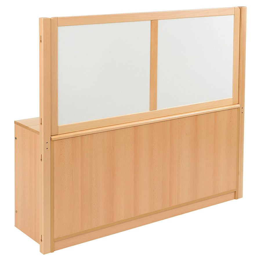 Kebrico Room Scene 4 Bay A4 12 Deep Clear Tray Unit With Cork/Drywipe Divider 139736.2 98278 3
