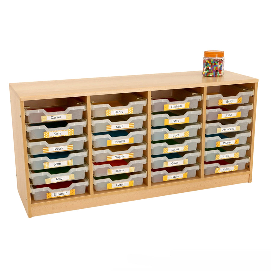 Kebrico Room Scene 4 Bay A4 24 Shallow Clear Tray Unit 139728.2 98270 1