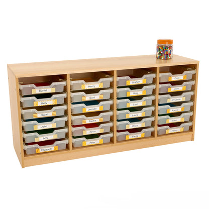 Kebrico Room Scene 4 Bay A4 24 Shallow Clear Tray Unit 139728.2 98270 1