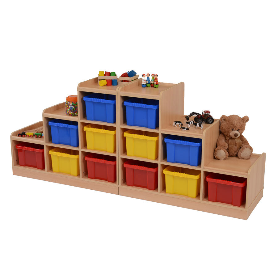 Kebrico Tiered Deep Tray SSS Units - 1 Right Hand & 1 Left Hand 130142.2 98988 1