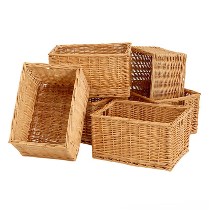Kebrico Wicker Basket (Deep Pack Of 6) 132295.2 98991 1