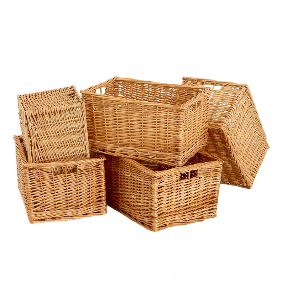 Kebrico Wicker Basket (Deep Pack Of 6) 132295.2 98991 2