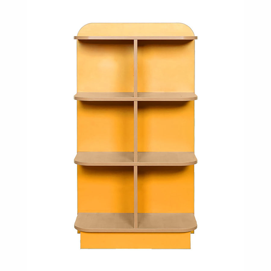 KubbyClass® D-End Cap Library Bookcase (6 Heights)