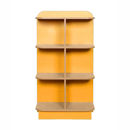 KubbyClass® D-End Cap Library Bookcase (6 Heights)