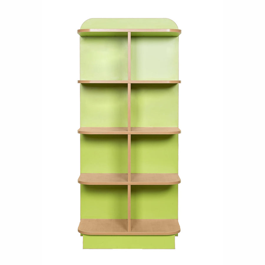 KubbyClass® D-End Cap Library Bookcase (6 Heights)