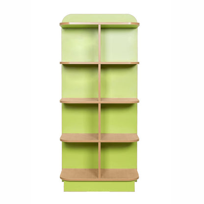 KubbyClass® D-End Cap Library Bookcase (6 Heights)