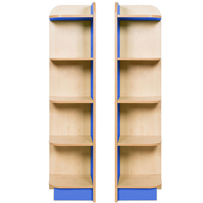 Kubbyclass Library Left End Bookcase (Size 3)