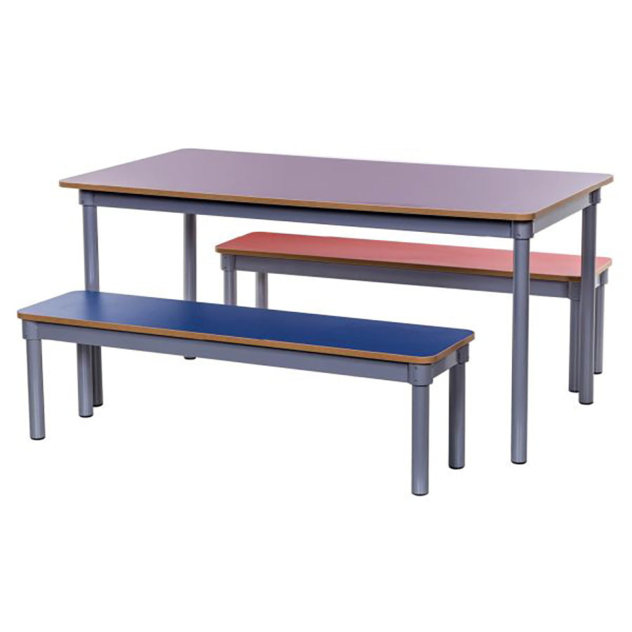 KubbyClass® Bench Seating with Rectangular Table 