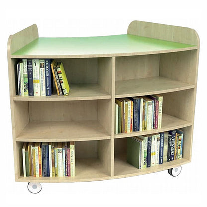 KubbyClass® Junior Curved Library Bookcase H1000mm