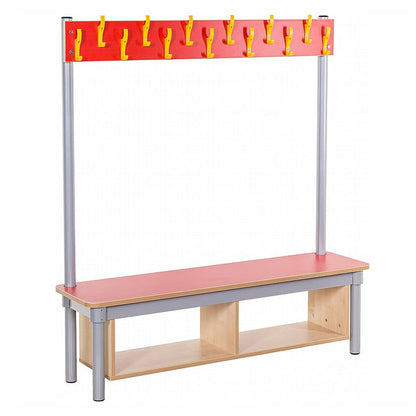 KubbyClass® Single Sided Coat Tidy Cloakroom Bench Edge 1