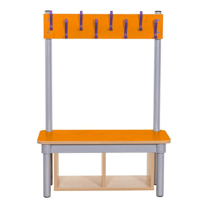 KubbyClass® Single Sided Coat Tidy Cloakroom Bench Edge 13