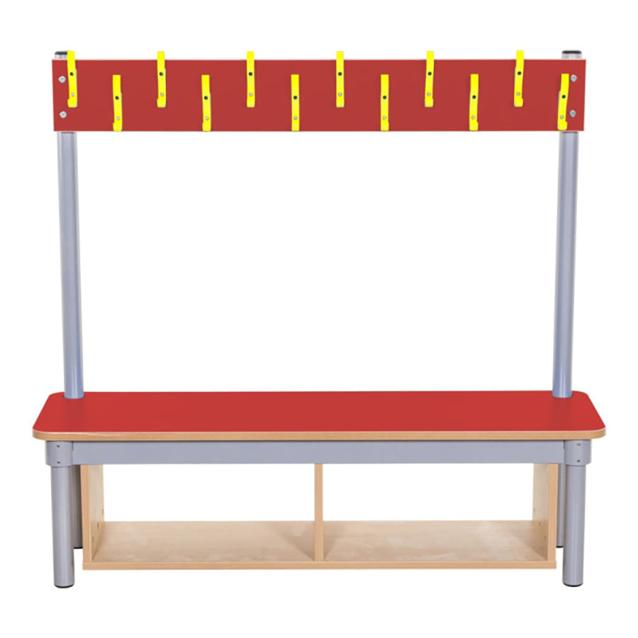 KubbyClass® Single Sided Coat Tidy Cloakroom Bench Edge 17