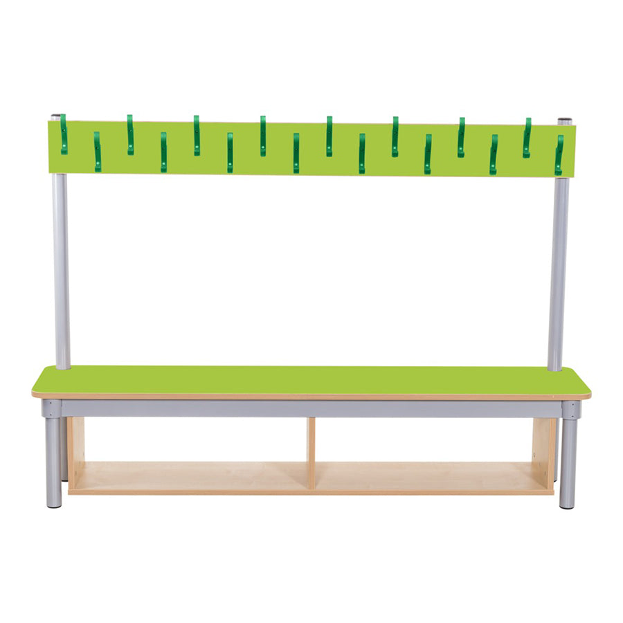 KubbyClass® Single Sided Coat Tidy Cloakroom Bench Edge 7