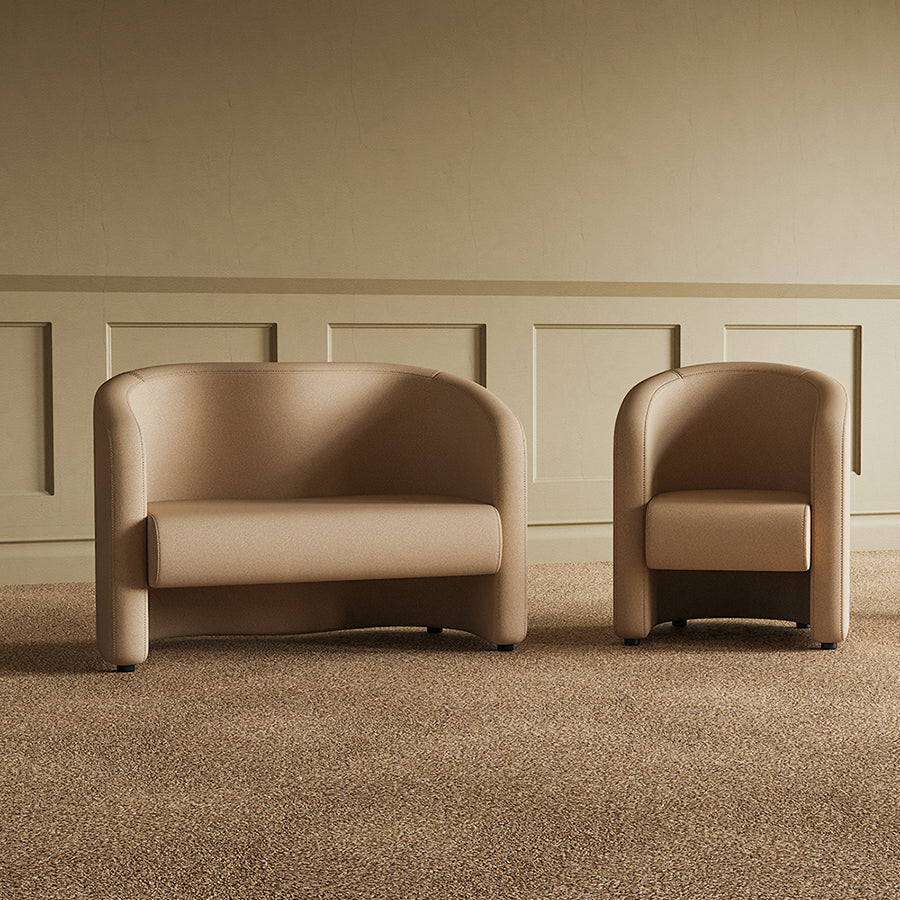 Lamport Armchair and Sofa 2 Seater Lifestyle 1