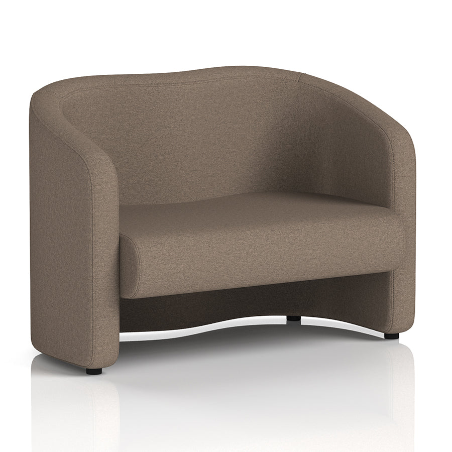 Lamport Sofa 2 Seater with black feet in X2 Theory Fabric