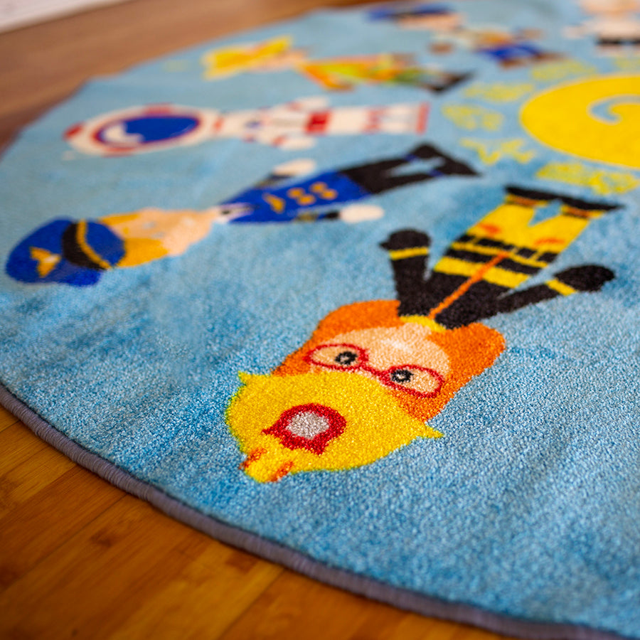 Professions Circular Carpet