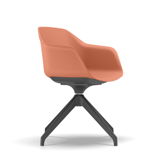 Milo Poly Four Star Base Swivel Chair
