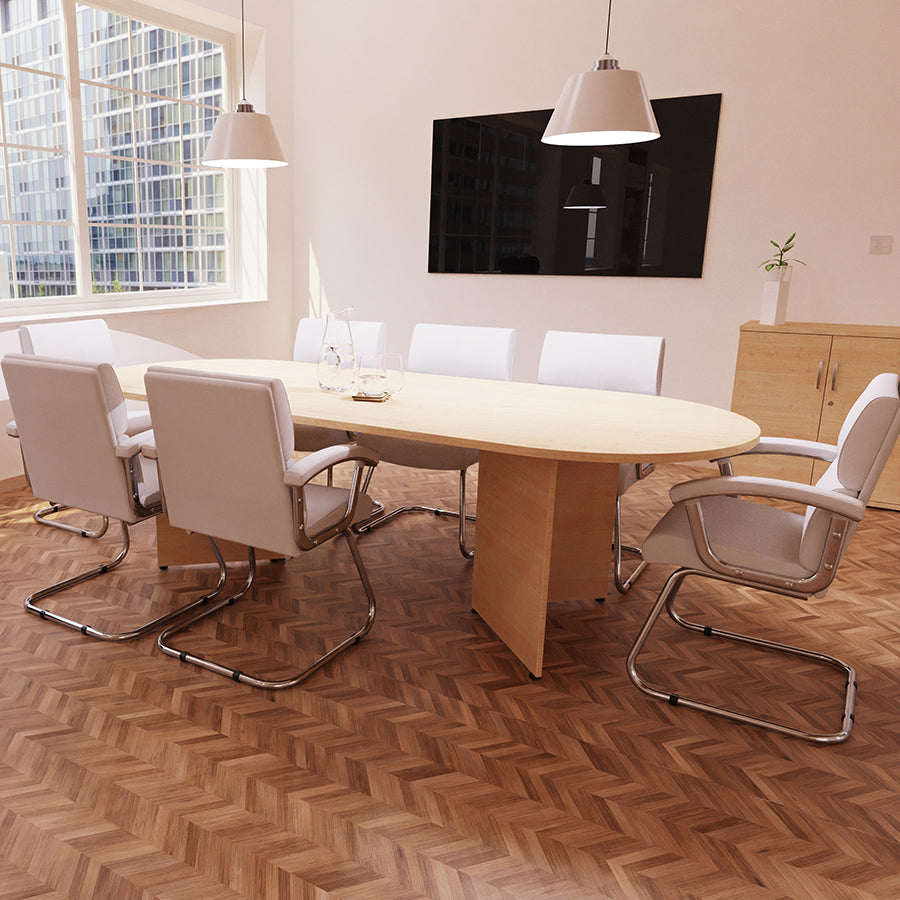 Impulse Arrowhead Leg Boardroom Table