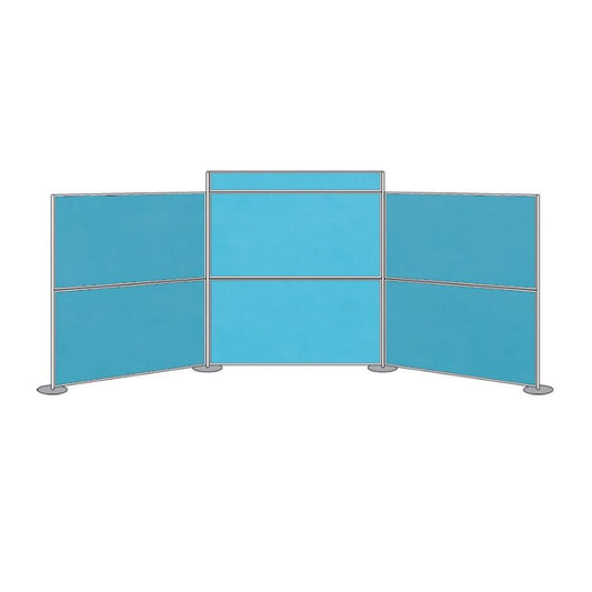 Mighty Board Display System 6 Panel cyan