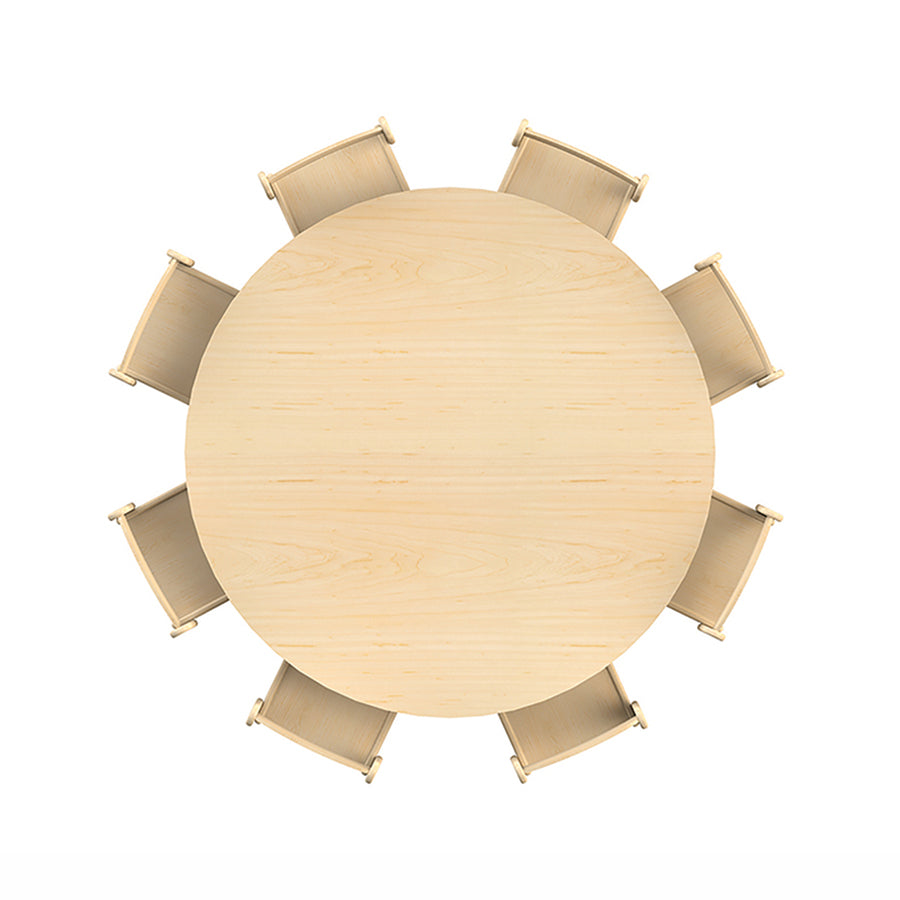 Millhouse Large Circular Table (Dia.1200mm) Early Years Furniture PT1265-PT1269 Top View