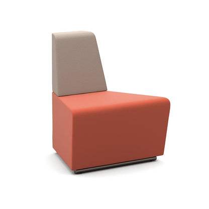 Fifteen Radial Single Seat Low Back 45 degrees external
