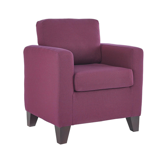 Monaco Armchair in Damson. School reception Soft Seating