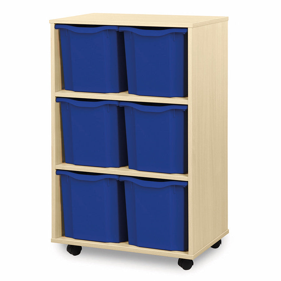 Monarch 6 Quad Vertical Tray Unit Blue Monarch trays
