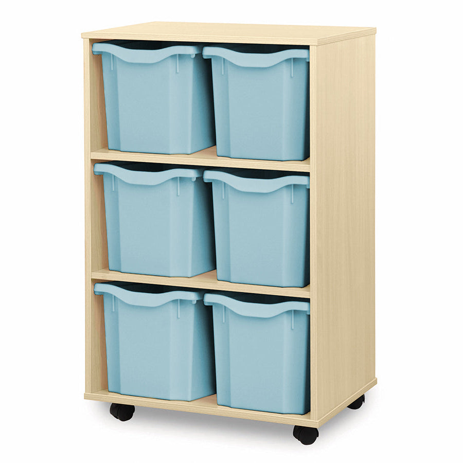 Monarch 6 Quad Vertical Tray Unit Light Blue Monarch trays
