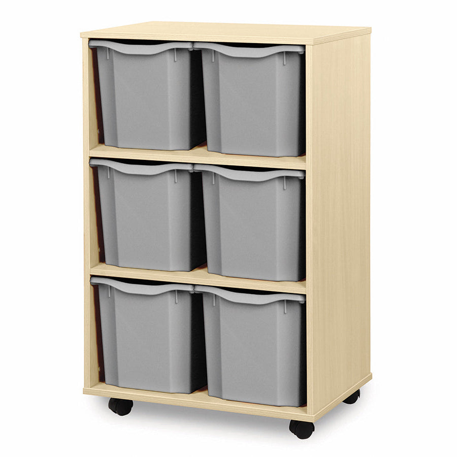 Monarch 6 Quad Vertical Tray Unit Light Grey Monarch trays
