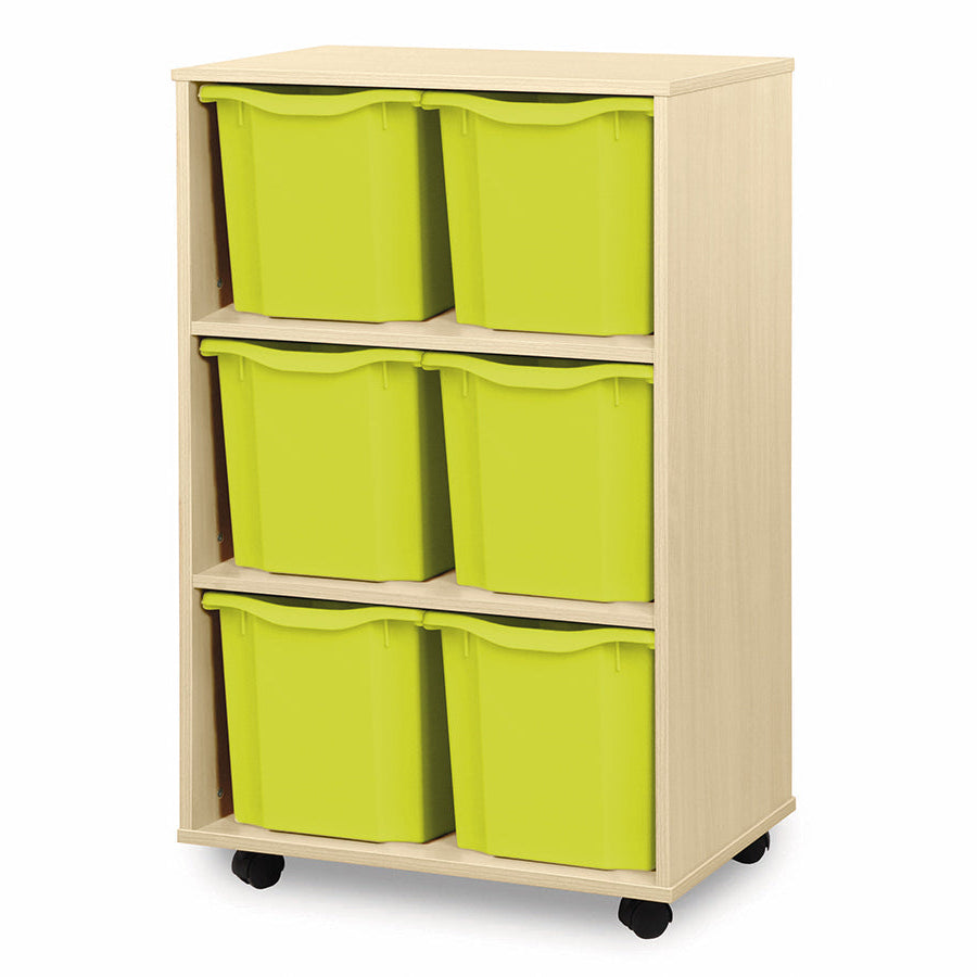 Monarch 6 Quad Vertical Tray Unit Lime Monarch trays