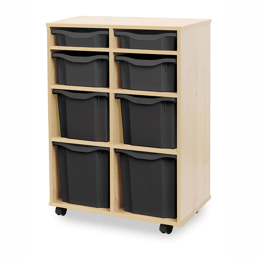 Monarch 8 Variety Tray Unit Dark Grey Monarch Trays