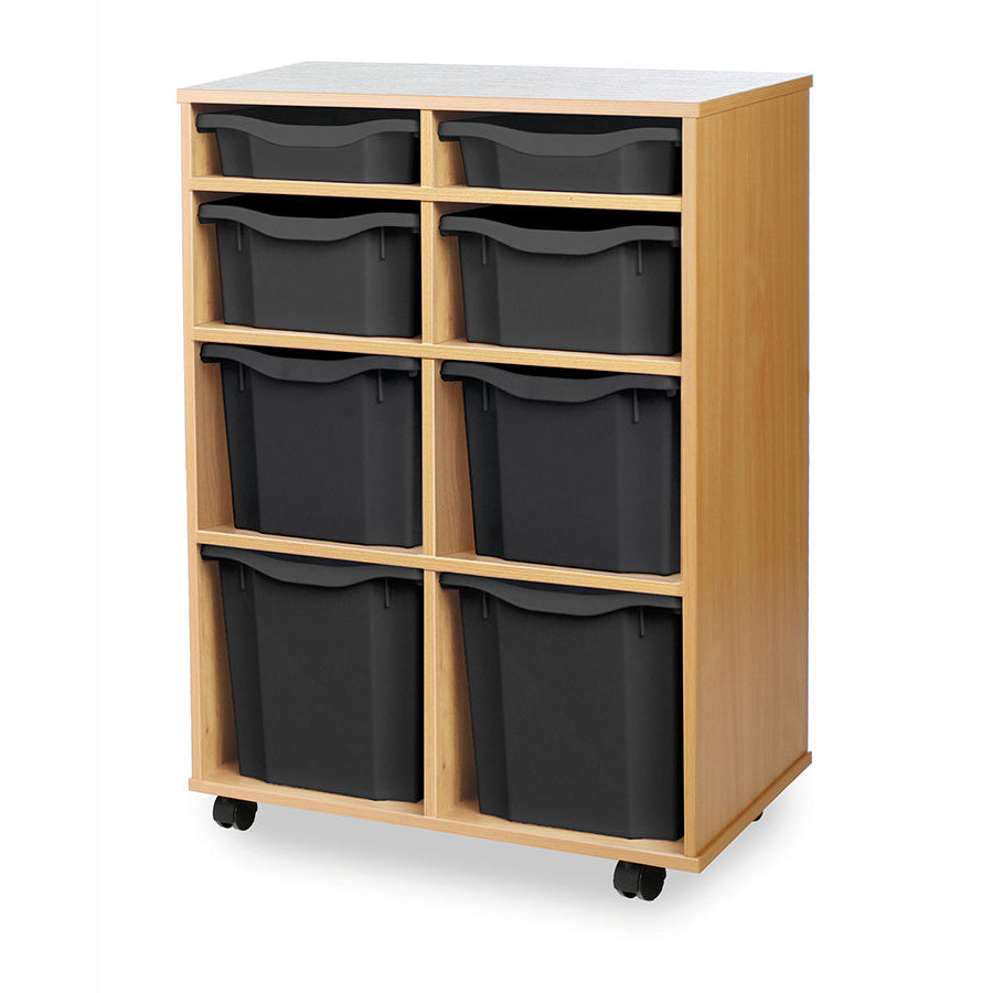 Monarch 8 Variety Tray Unit Dark Grey Monarch Trays