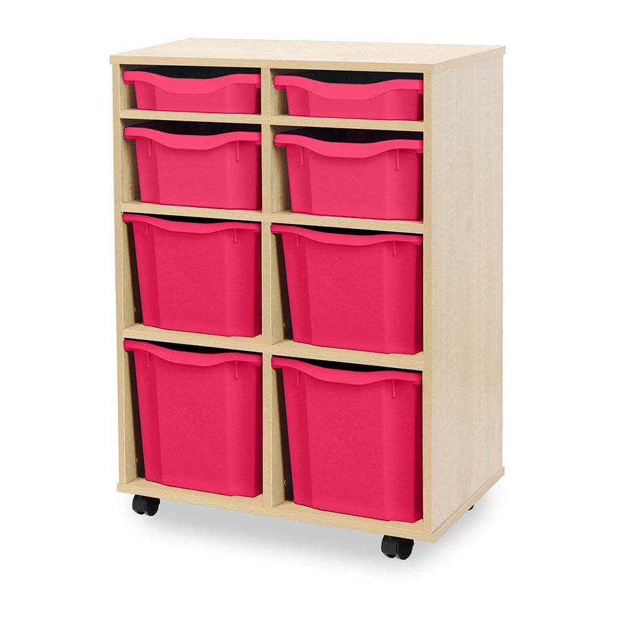 Monarch 8 Variety Tray Unit Pink Monarch Trays