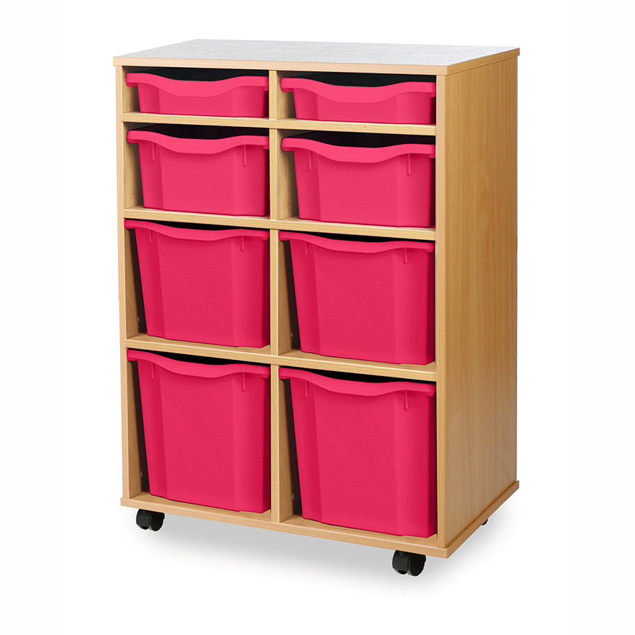 Monarch 8 Variety Tray Unit Pink Monarch Trays