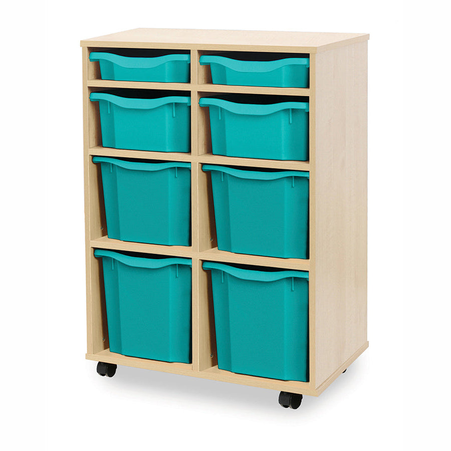 Monarch 8 Variety Tray Unit Turquoise Monarch Trays