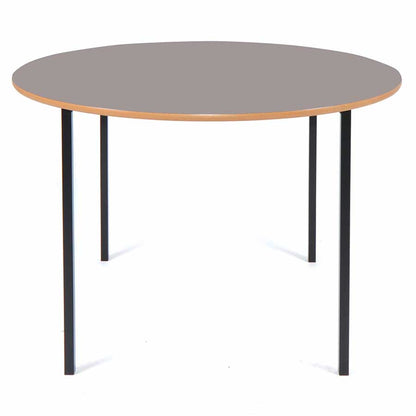 Morleys Fully Welded Classroom Table 1100 Circular MDF Edge 3