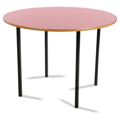 Morleys Fully Welded Classroom Table 1100 Circular MDF Edge 4