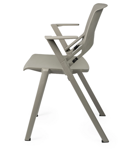 Myke Stacking Chair With Arms