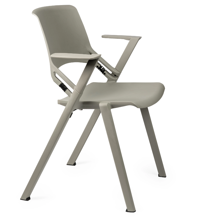 Myke Stacking Chair With Arms
