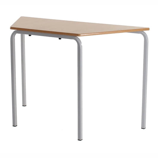 Morleys Crush Bent Classroom Table 1100x550 Trapezoidal MDF Edge