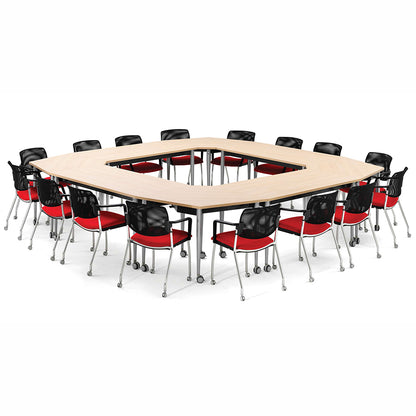 Four Konnect Rectangular Table