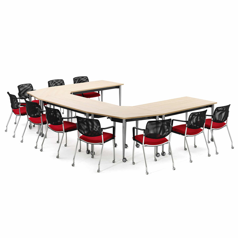 Four Konnect Rectangular Table