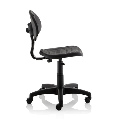 Malaga Polyurethane Medium Back Task Operator Office Chair