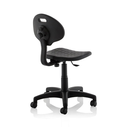 Malaga Polyurethane Medium Back Task Operator Office Chair