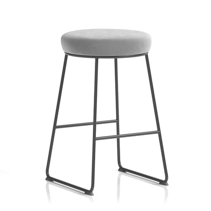 Turin Black Frame Stool