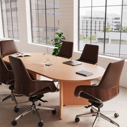 Impulse Arrowhead Leg Boardroom Table
