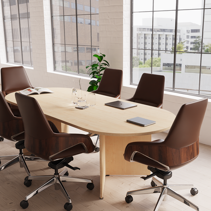 Impulse Arrowhead Leg Boardroom Table