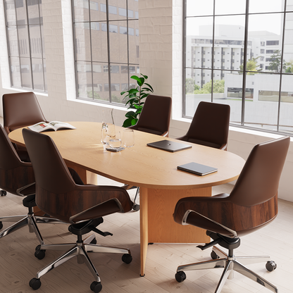 Impulse Arrowhead Leg Boardroom Table